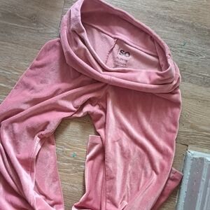 SO Pink Flare Leggings Girls